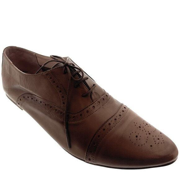 Damaged/Store Return Bailarinas Mens Brown Loafers - Picture 5 of 8